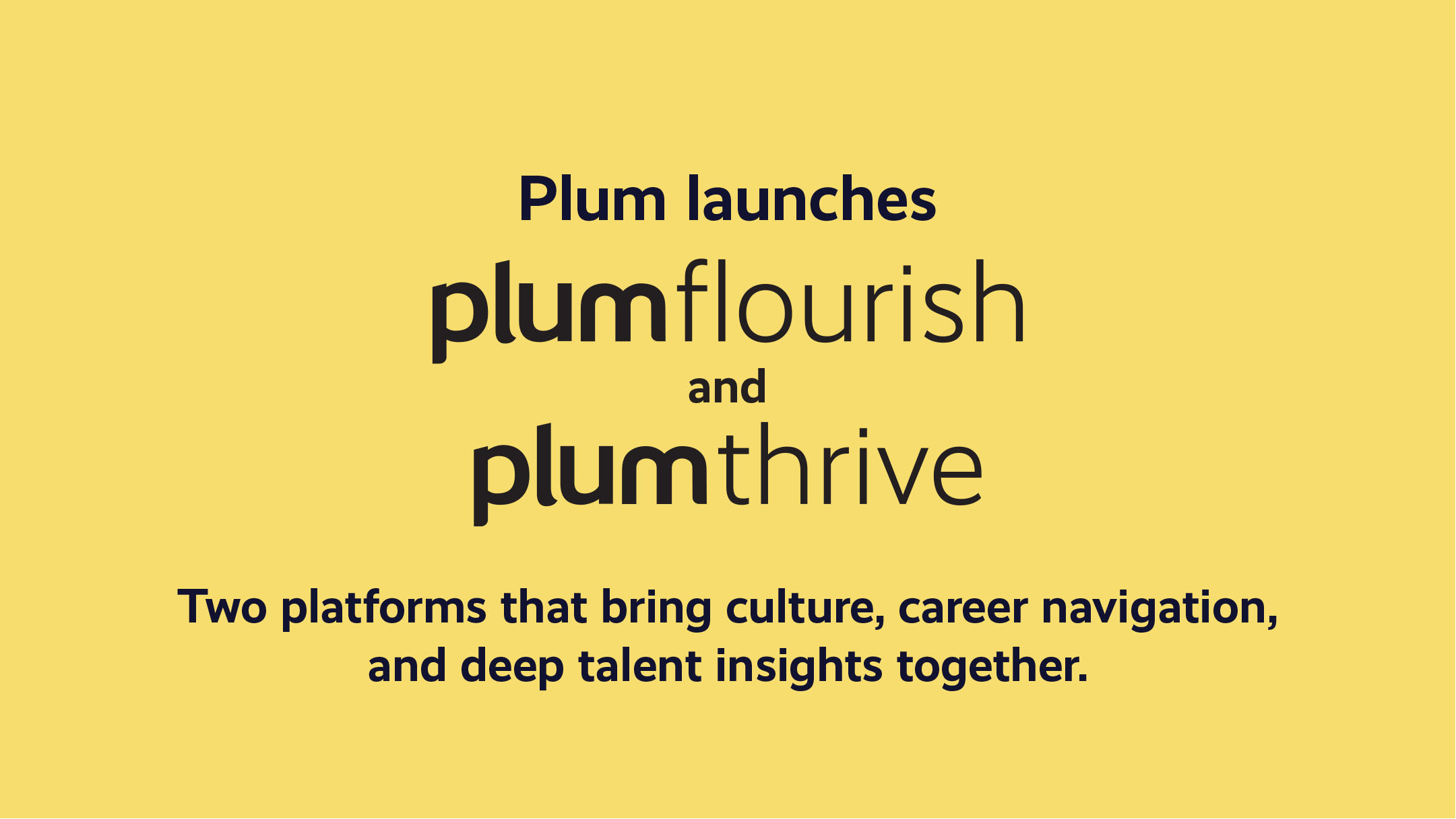 First Ever: Plum Brings Company Culture, Career Navigation and Deep ...